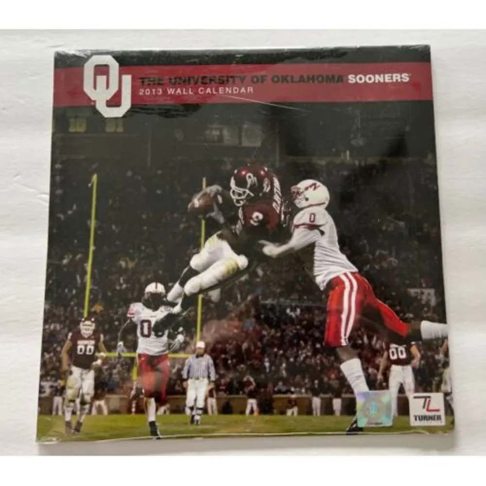 University Of Oklahoma 2013 Sealed Wall Calendar‎